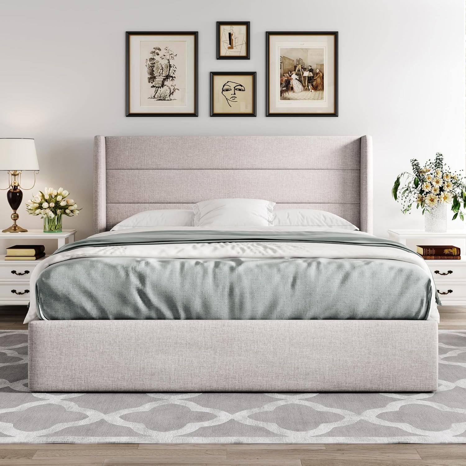 lift up storage bed