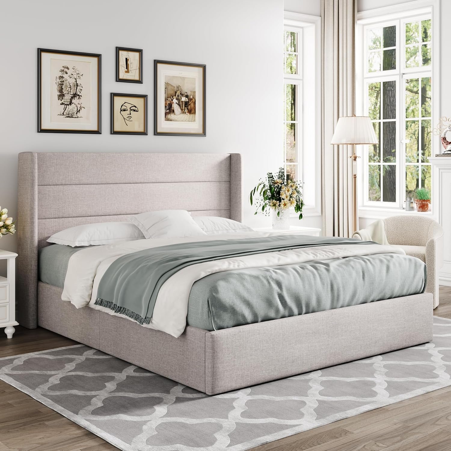 lift up storage bed
