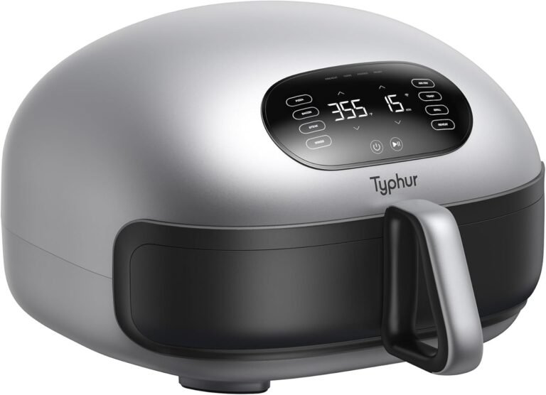 Smart Air Fryer Review: 7 Innovative Features of the Typhur Dome 2 AI Model 1 smart air fryer