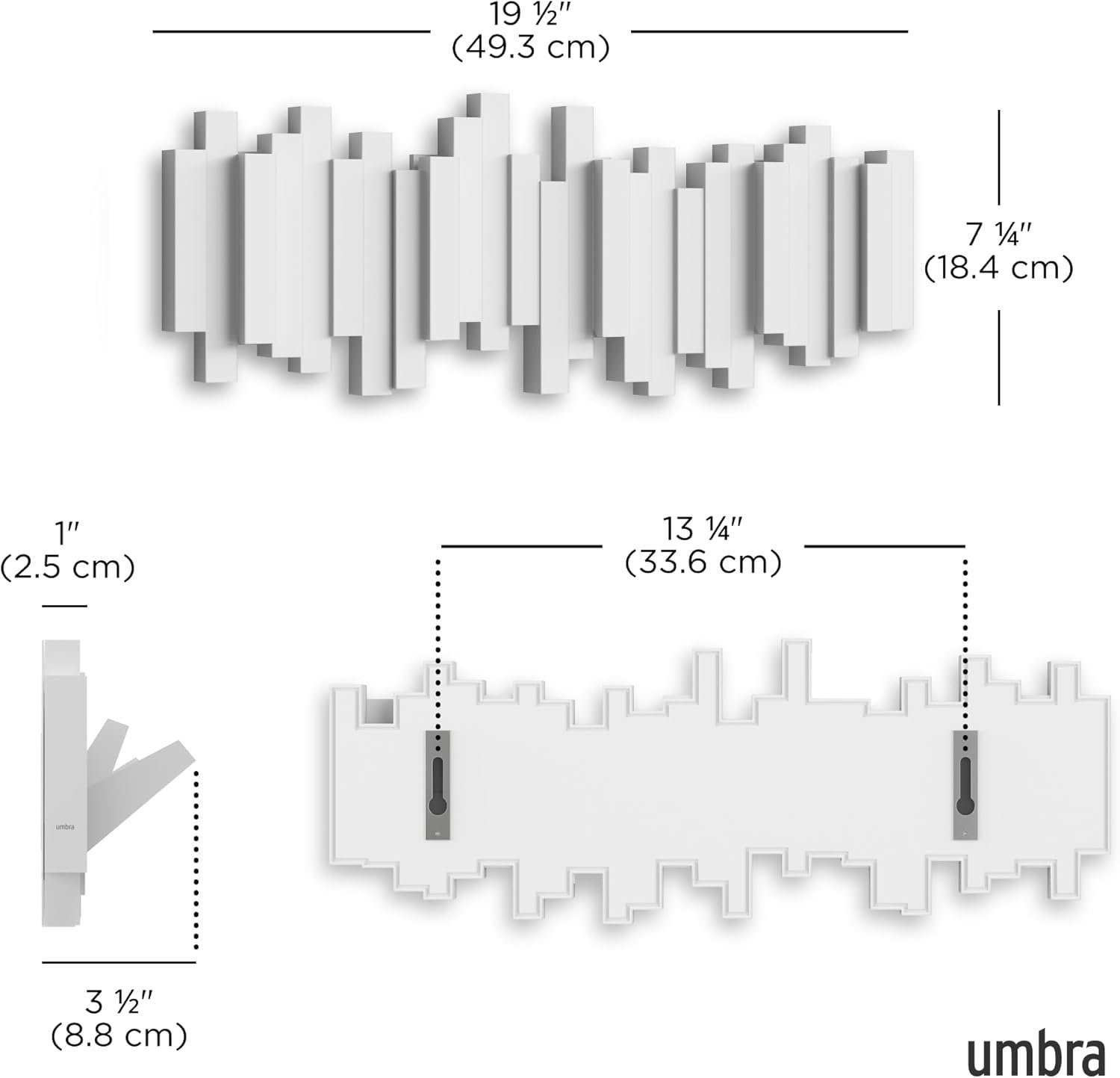 wall mounted coat rack