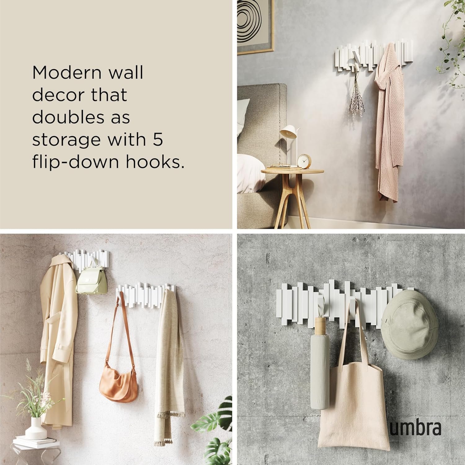 wall mounted coat rack