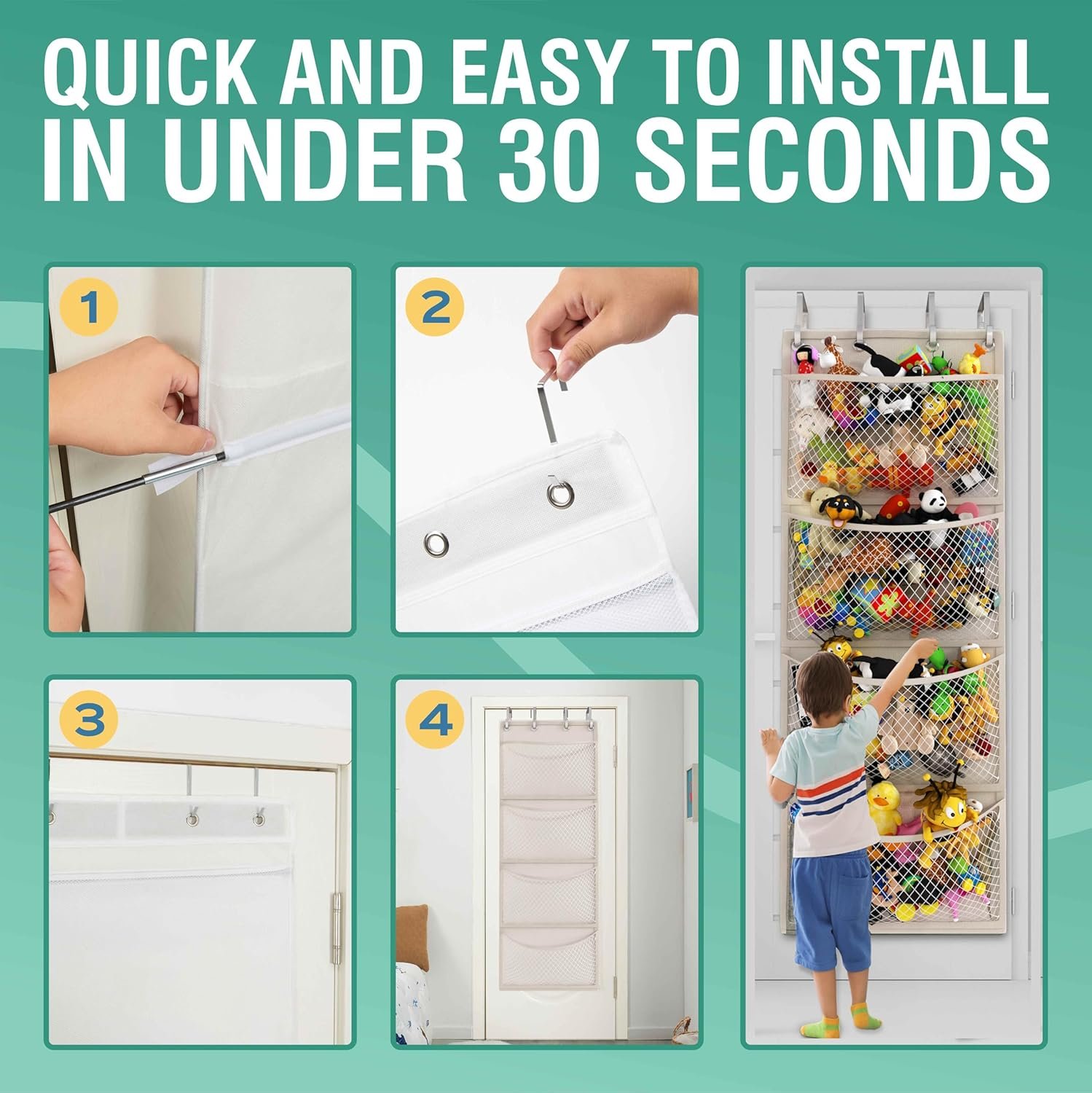 stuffed animal storage