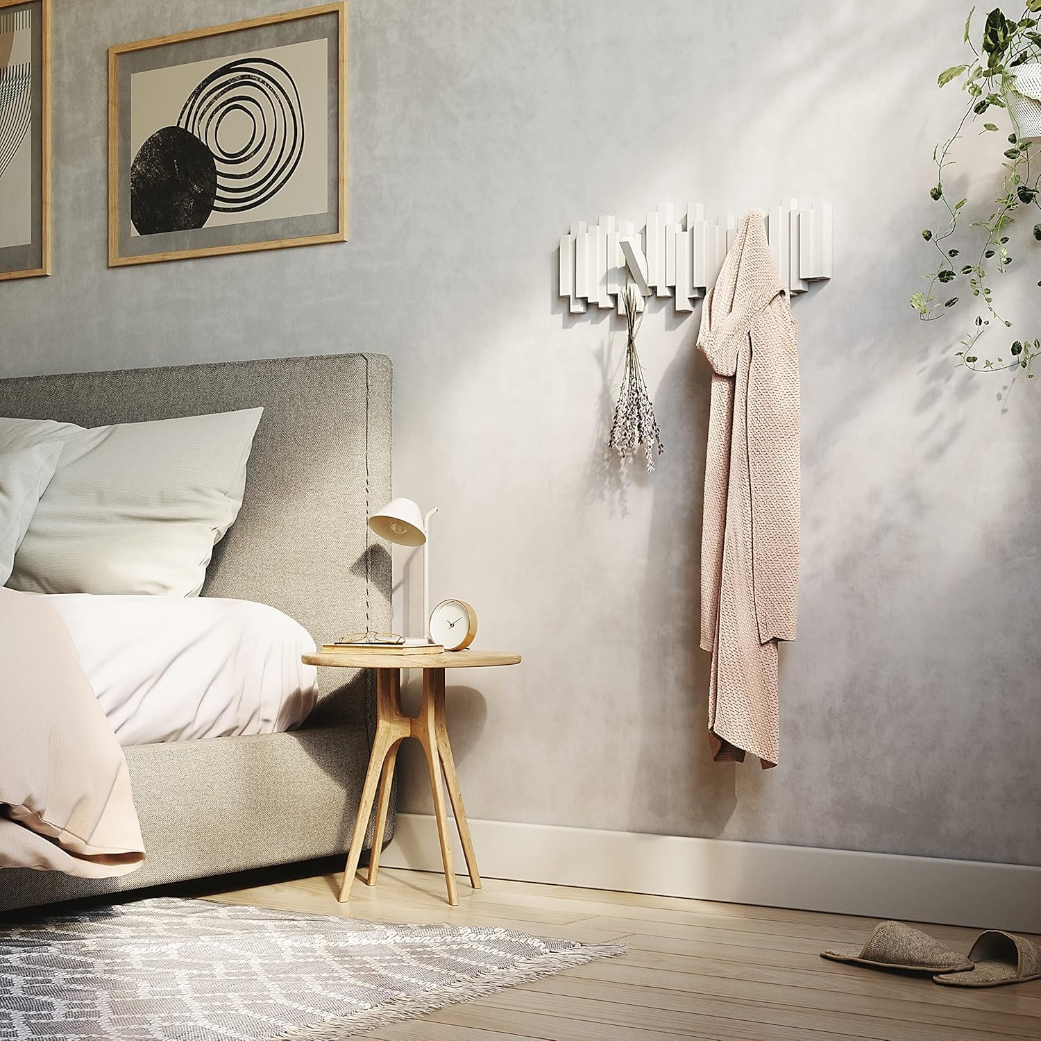 wall mounted coat rack