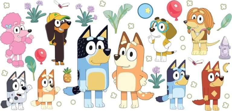 Product Reviews 16 Bluey decals