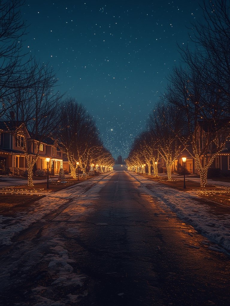 AI Christmas lights - Illustration 3