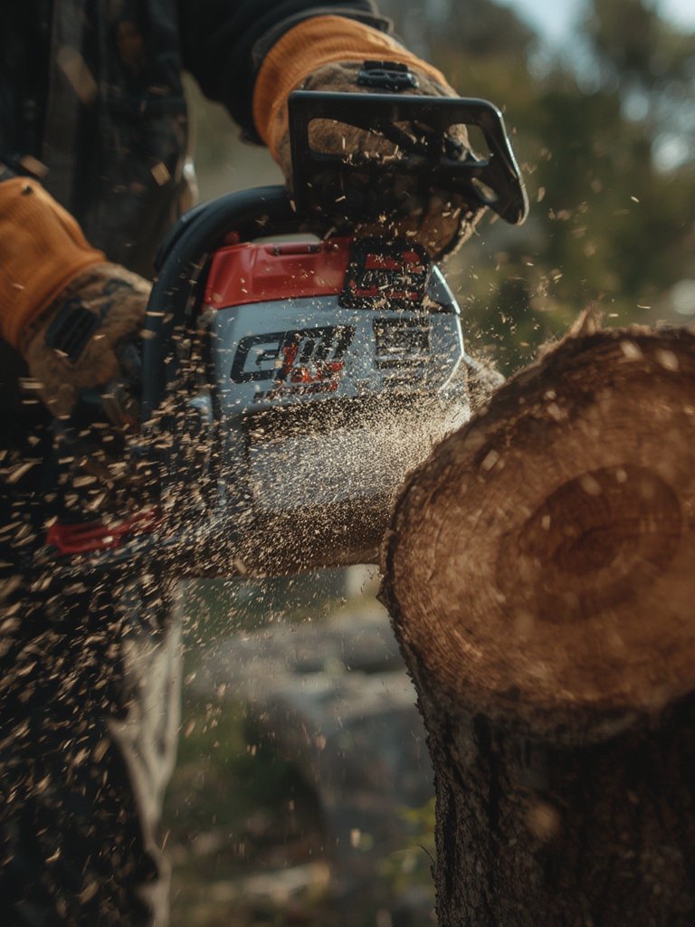 portable electric chainsaw - Illustration 2