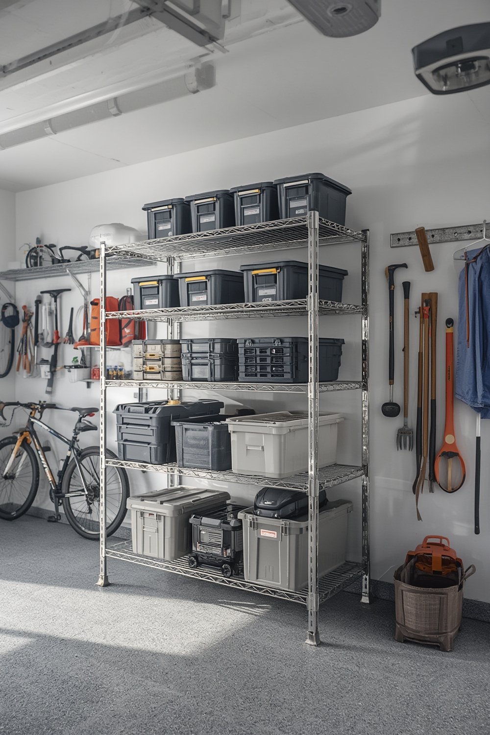 wire shelving product view