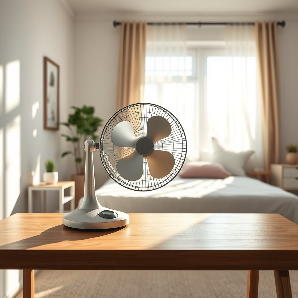 table fan product view